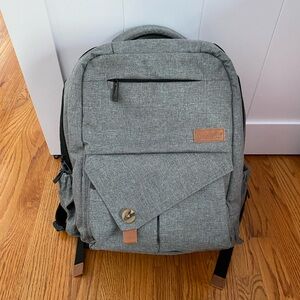 Gray Backpack for Men